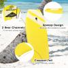 imageGoplus Boogie Boards for Beach 333741 Inches Lightweight Body Board w Wrist Leash EPS Core XPE Deck HDPE Slick Bottom Surfboard for Kids Teens Adults Surfing33 inch