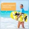 imageGoplus Boogie Boards for Beach 333741 Inches Lightweight Body Board w Wrist Leash EPS Core XPE Deck HDPE Slick Bottom Surfboard for Kids Teens Adults Surfing41 inch
