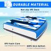 imageGoplus Boogie Boards for Beach 333741 Inches Lightweight Body Board w Wrist Leash EPS Core XPE Deck HDPE Slick Bottom Surfboard for Kids Teens Adults Surfing33 inch
