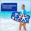 imageGoplus Boogie Boards for Beach 333741 Inches Lightweight Body Board w Wrist Leash EPS Core XPE Deck HDPE Slick Bottom Surfboard for Kids Teens Adults Surfing37 inch