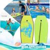 imageGoplus Boogie Boards for Beach 333741 Inches Lightweight Body Board w Wrist Leash EPS Core XPE Deck HDPE Slick Bottom Surfboard for Kids Teens Adults Surfing37 inch