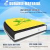 imageGoplus Boogie Boards for Beach 333741 Inches Lightweight Body Board w Wrist Leash EPS Core XPE Deck HDPE Slick Bottom Surfboard for Kids Teens Adults Surfing37 inch