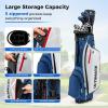 imageGoplus Complete Golf Club Set for Men 9 Pieces Golf Clubs with 1 Driver 3 Fairway 4 Hybrid 6 ampamp 7 ampamp 8 ampamp 9 ampamp P Irons Putter Head Covers Mens Right Handed9 PCS wStand Bag  Blue
