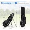 imageGoplus Complete Golf Club Set for Men 9 Pieces Golf Clubs with 1 Driver 3 Fairway 4 Hybrid 6 ampamp 7 ampamp 8 ampamp 9 ampamp P Irons Putter Head Covers Mens Right Handed9 PCS wStand Bag  Black
