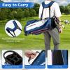 imageGoplus Complete Golf Club Set for Men 9 Pieces Golf Clubs with 1 Driver 3 Fairway 4 Hybrid 6 ampamp 7 ampamp 8 ampamp 9 ampamp P Irons Putter Head Covers Mens Right Handed9 PCS wStand Bag  Blue