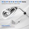 imageGoplus Complete Golf Club Set for Men 9 Pieces Golf Clubs with 1 Driver 3 Fairway 4 Hybrid 6 ampamp 7 ampamp 8 ampamp 9 ampamp P Irons Putter Head Covers Mens Right Handed9 PCS wStand Bag  Black
