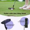 imageGoplus Complete Golf Club Set for Women 11 PCS Right Handed Golf Clubs with 460CC 1 Driver 3 Fairway 5 Hybrid 56789PS Irons Putter Golf Cart Bag with Rain Hood for LadyPurple