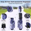 imageGoplus Complete Golf Club Set for Women 11 PCS Right Handed Golf Clubs with 460CC 1 Driver 3 Fairway 5 Hybrid 56789PS Irons Putter Golf Cart Bag with Rain Hood for LadyPurple