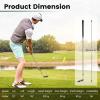 imageGoplus Golf Chipper Right Hand Golf Chipping Club wVersatile 36 Degree Loft Stainless Steel Head Batting Aid Line Design Pitching Wedge for Men and Women Cut Stroke from Short Game