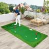 imageGoplus Golf Putting Green 10x33FT10x5FT Large Golf Practice Mat w3 Holes 3 Flags Training Aid Cups Realistic Feel Turf Professional Training Mat for Indoor Outdoor Home10 FT x 5 FT  Rectangle