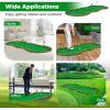 imageGoplus Golf Putting Green 10x33FT10x5FT Large Golf Practice Mat w3 Holes 3 Flags Training Aid Cups Realistic Feel Turf Professional Training Mat for Indoor Outdoor Home10FT x 5FT
