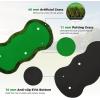 imageGoplus Golf Putting Green 10x33FT10x5FT Large Golf Practice Mat w3 Holes 3 Flags Training Aid Cups Realistic Feel Turf Professional Training Mat for Indoor Outdoor Home10FT x 5FT