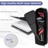 imageGoplus Golf Travel Bag with Wheels Portable Golf Club Travel Bag with 3 Pull Handles Smooth Zipper Name Card Holder Antislip Foot Pads 900D Heavy Duty Gulf Travel Bag for Airport Station