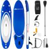 imageGoplus Inflatable Stand Up Paddle Board 10FT105FT11FT SUP with Accessory Pack Adjustable Paddle Carry Bag Fin Hand Pump Leash Repair Kit10 FT