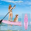 imageGoplus Inflatable Stand Up Paddle Board 10FT105FT11FT SUP with Accessory Pack Adjustable Paddle Carry Bag Fin Hand Pump Leash Repair Kit10 FT