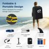 imageGoplus Inflatable Stand Up Paddle Board 10FT105FT11FT SUP with Accessory Pack Adjustable Paddle Carry Bag Fin Hand Pump Leash Repair Kit10 FT
