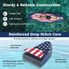 imageGoplus Inflatable Stand Up Paddle Board 10FT105FT11FT SUP with Accessory Pack Adjustable Paddle Carry Bag Fin Hand Pump Leash Repair Kit10 FT