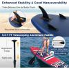 imageGoplus Inflatable Stand Up Paddle Board 10FT105FT11FT SUP with Accessory Pack Adjustable Paddle Carry Bag Fin Hand Pump Leash Repair Kit10 FT