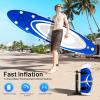 imageGoplus Inflatable Stand Up Paddle Board 10FT105FT11FT SUP with Accessory Pack Adjustable Paddle Carry Bag Fin Hand Pump Leash Repair Kit10 FT