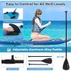 imageGoplus Inflatable Stand Up Paddle Board 10FT105FT11FT SUP with Accessory Pack Adjustable Paddle Carry Bag Fin Hand Pump Leash Repair Kit10 FT