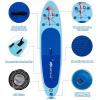 imageGoplus Inflatable Stand Up Paddle Board 10FT105FT11FT SUP with Accessory Pack Adjustable Paddle Carry Bag Fin Hand Pump Leash Repair Kit10 FT