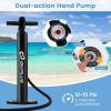 imageGoplus Inflatable Stand Up Paddle Board 10FT105FT11FT SUP with Accessory Pack Adjustable Paddle Carry Bag Fin Hand Pump Leash Repair Kit11 FT