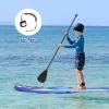 imageGoplus Inflatable Stand Up Paddle Board 10FT105FT11FT SUP with Accessory Pack Adjustable Paddle Carry Bag Fin Hand Pump Leash Repair Kit11 FT