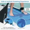 imageGoplus Inflatable Stand Up Paddle Board 10FT105FT11FT SUP with Accessory Pack Adjustable Paddle Carry Bag Fin Hand Pump Leash Repair Kit11 FT