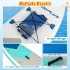 imageGoplus Inflatable Stand Up Paddle Board 10FT105FT11FT SUP with Accessory Pack Adjustable Paddle Carry Bag Fin Hand Pump Leash Repair Kit11 FT