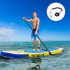 imageGoplus Inflatable Stand Up Paddle Board 10FT105FT11FT SUP with Accessory Pack Adjustable Paddle Carry Bag Fin Hand Pump Leash Repair Kit11 FT