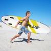 imageGoplus Inflatable Stand Up Paddle Board 10FT105FT11FT SUP with Accessory Pack Adjustable Paddle Carry Bag Fin Hand Pump Leash Repair Kit11 FT