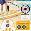 imageGoplus Inflatable Stand Up Paddle Board 10FT105FT11FT SUP with Accessory Pack Adjustable Paddle Carry Bag Fin Hand Pump Leash Repair Kit11 FT