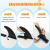 imageGoplus Inflatable Stand Up Paddle Board 10FT105FT11FT SUP with Accessory Pack Adjustable Paddle Carry Bag Fin Hand Pump Leash Repair Kit11 FT