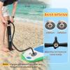 imageGoplus Inflatable Stand Up Paddle Board 10FT105FT11FT SUP with Accessory Pack Adjustable Paddle Carry Bag Fin Hand Pump Leash Repair Kit11 FT