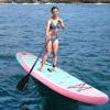 imageGoplus Inflatable Stand Up Paddle Board 10FT105FT11FT SUP with Accessory Pack Adjustable Paddle Carry Bag Fin Hand Pump Leash Repair Kit11 FT
