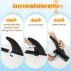imageGoplus Inflatable Stand Up Paddle Board 10FT105FT11FT SUP with Accessory Pack Adjustable Paddle Carry Bag Fin Hand Pump Leash Repair Kit11 FT