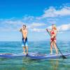 imageGoplus Inflatable Stand Up Paddle Board 10FT105FT11FT SUP with Accessory Pack Adjustable Paddle Carry Bag Fin Hand Pump Leash Repair Kit11 FT