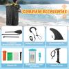 imageGoplus Inflatable Stand Up Paddle Board 10FT105FT11FT SUP with Accessory Pack Adjustable Paddle Carry Bag Fin Hand Pump Leash Repair Kit11 FT