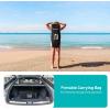 imageGoplus Inflatable Stand up Paddle Board 1010511 SUP 6quot Thick with Premium Accessories Adjustable Aluminum Paddle Leash Carry Bag Hand Pump Removable Fin ISUP for Adults10FT