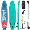 imageGoplus Inflatable Stand up Paddle Board 1010511 SUP 6quot Thick with Premium Accessories Adjustable Aluminum Paddle Leash Carry Bag Hand Pump Removable Fin ISUP for Adults11 FT