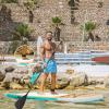 imageGoplus Inflatable Stand up Paddle Board 1010511 SUP 6quot Thick with Premium Accessories Adjustable Aluminum Paddle Leash Carry Bag Hand Pump Removable Fin ISUP for Adults10FT