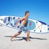 imageGoplus Inflatable Stand up Paddle Board iSUP Cruiser 6quot Thickness iSUP Package w3 Fins Thuster Adjustable Paddle Pump Kit and Carry Backpack Wave 10 FT