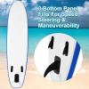 imageGoplus Inflatable Stand up Paddle Board iSUP Cruiser 6quot Thickness iSUP Package w3 Fins Thuster Adjustable Paddle Pump Kit and Carry Backpack Wave 10 FT