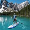 imageGoplus Inflatable Stand up Paddle Board iSUP Cruiser 6quot Thickness iSUP Package w3 Fins Thuster Adjustable Paddle Pump Kit and Carry Backpack Wave 10 FT