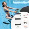 imageGoplus Inflatable Water Trampoline 10FT12FT15FT Recreational Water Bouncer wElectric Inflator Rope Ladder Mooring Ropes Anchor Adults Youth Bounce Swim Platform for Lakes Pools10FTBlueGreen