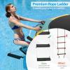 imageGoplus Inflatable Water Trampoline 10FT12FT15FT Recreational Water Bouncer wElectric Inflator Rope Ladder Mooring Ropes Anchor Adults Youth Bounce Swim Platform for Lakes Pools10FTYellowGreen