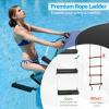 imageGoplus Inflatable Water Trampoline 10FT12FT15FT Recreational Water Bouncer wElectric Inflator Rope Ladder Mooring Ropes Anchor Adults Youth Bounce Swim Platform for Lakes Pools15FTBlueGreen