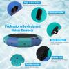 imageGoplus Inflatable Water Trampoline 10FT12FT15FT Recreational Water Bouncer wElectric Inflator Rope Ladder Mooring Ropes Anchor Adults Youth Bounce Swim Platform for Lakes Pools10FTBlueGreen