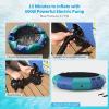 imageGoplus Inflatable Water Trampoline 10FT12FT15FT Recreational Water Bouncer wElectric Inflator Rope Ladder Mooring Ropes Anchor Adults Youth Bounce Swim Platform for Lakes Pools10FTBlueGreen