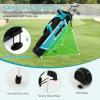 imageGoplus Junior Complete Golf Club Set for Kids Right Hand Golf Clubs with Stand Bag Rain Hood Golf Practice Set for Ages 578101113 Boys GirlsBlue  Ages 1113  6PCS